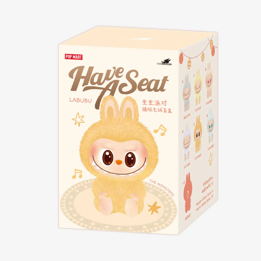Pop Mart The Monsters Labubu Have A Seat 'DADA' Vinyl Pendant